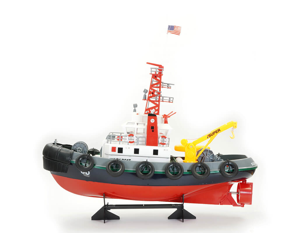 Heng Long Tug Work Boat 5Ch 2.4Ghz W/Water Hose Function Hl3810