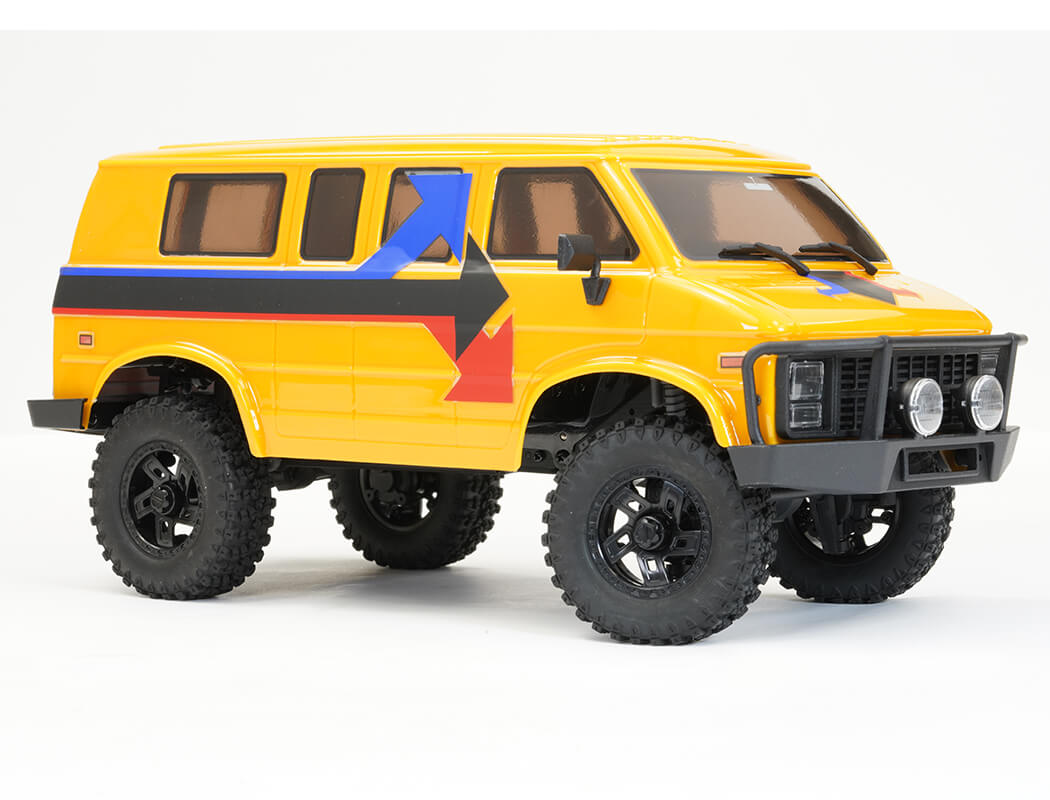 FTX Outback Mini Xp 1:18 Evo Van Trail RTR Mustard Yellow FTX5483MY