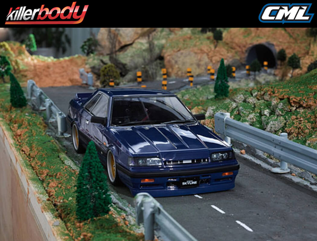 KILLERBODY NISSAN SKYLINE R31 195MM CLEAR BODY