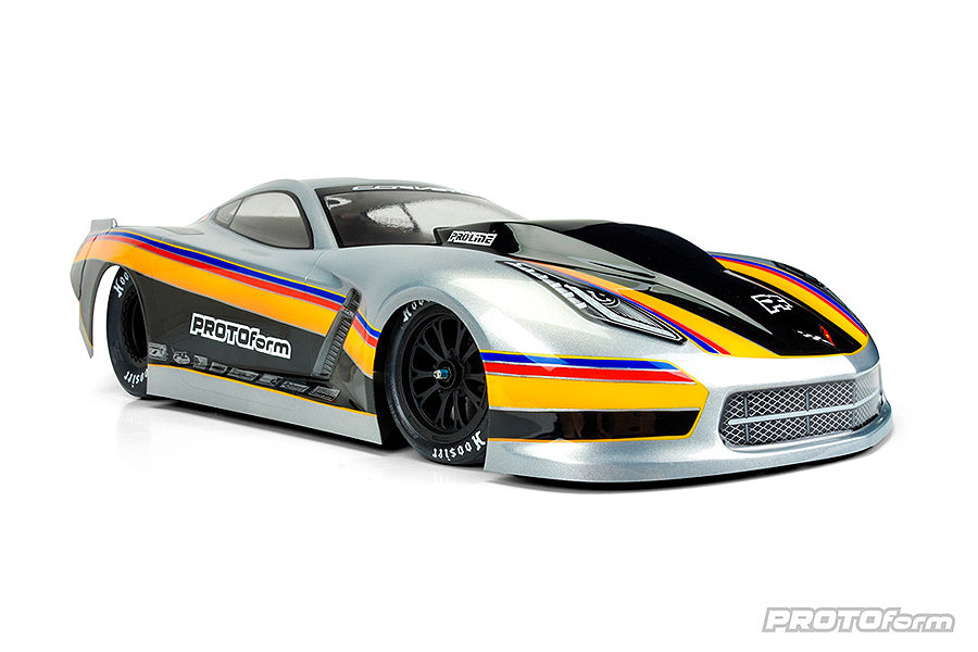Pro-Line Protoform Chevrolet Corvette C7 Pro-Mod Drag Body For Slash PL1571-40