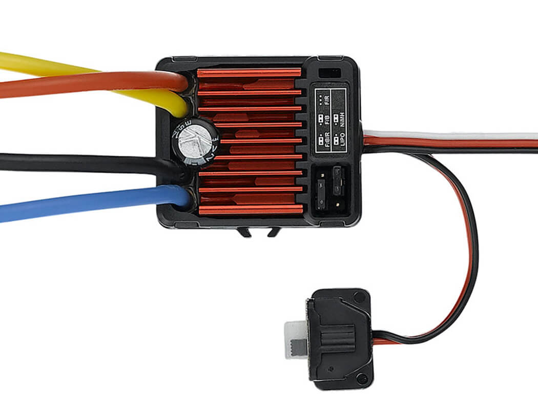 Hobbywing Quicrun 1060 Brushed Sbec Wp Esc (60A) T-Plug HW30120203