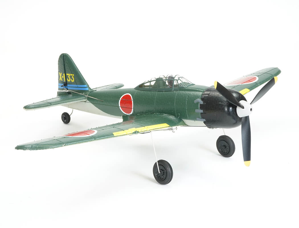 Volantex Mitsubishi Zero 4Ch 400Mm Brushed W/Gyro Epp Rtf V761-15