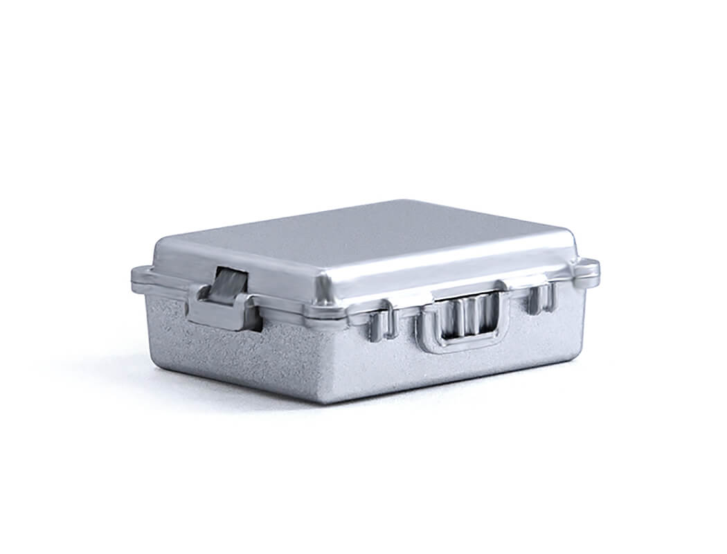 Fastrax 1/18Th Square Case W/Decal 27 X 22 X 10Mm