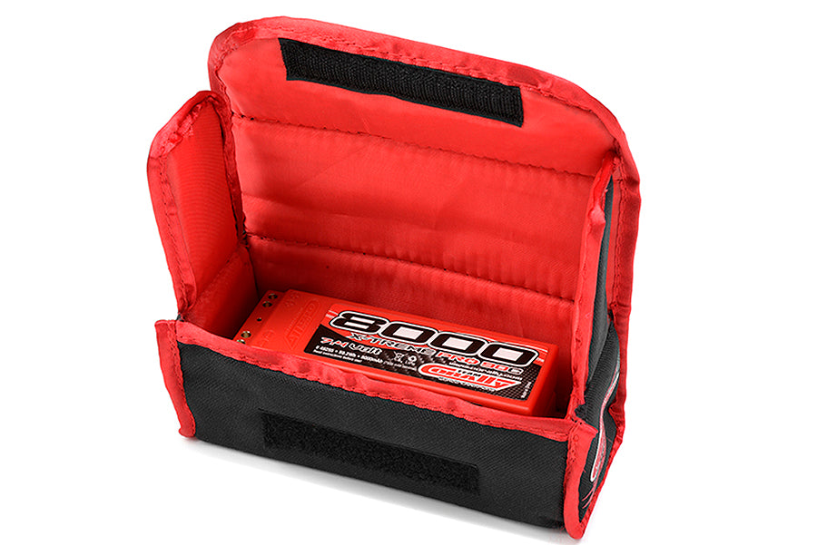 Corally Lipo Safe Bag For 2 Pcs 2S Hard Case Batterypacks C-90242