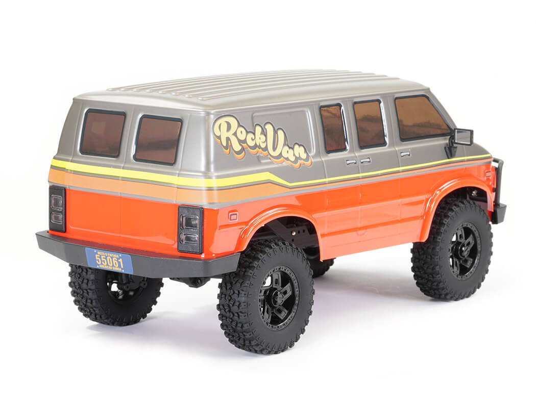 FTX Outback Mini Xp Rock Van 1:18 Trail Ready-To-Run Grey FTX5480GR