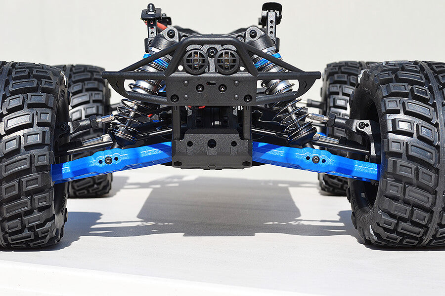 RPM FRONT A-ARMS BLUE FOR ASSOCIATED MT8