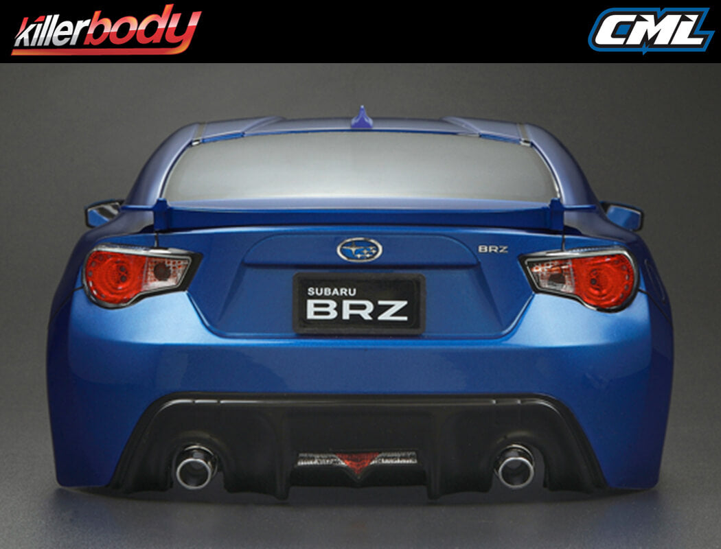 KILLERBODY SUBARU BRZ 190MM FINISHED BODY MET-BLUE