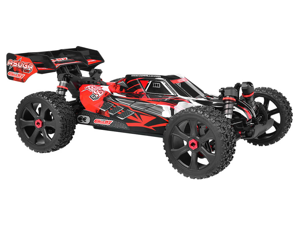 Corally Asuga Xlr 6S Brushless Buggy RTR - Red C-00288-R