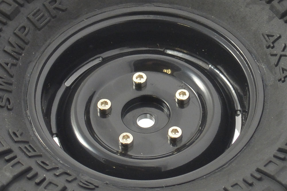 Fastrax 1:10 Crawler Swamper 1.9 Scale Wheel ø118Mm Tyre (Black)(2) FAST1268B