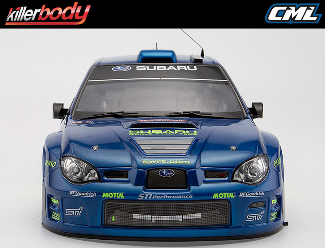 Killerbody Subaru Impreza Wrc 2007 Painted Blue Body Kit KB48762
