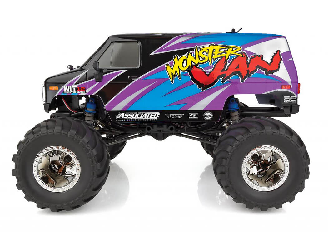 Team Associated Mt12 Monster Van RTR Combo AS40008C