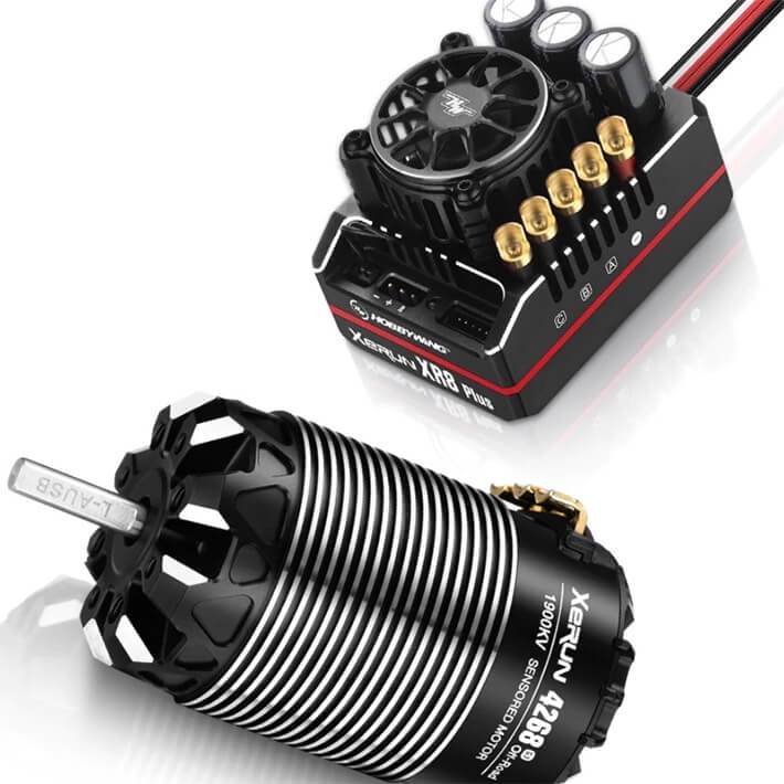 Hobbywing Combo Xr8 Plus G2S Esc & 4268 G3 Off 1900Kv Motor HW38020500