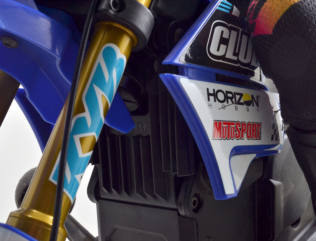 Rpm Crash Structure (Radiator) For Losi Promoto Dyeable White RPM72201