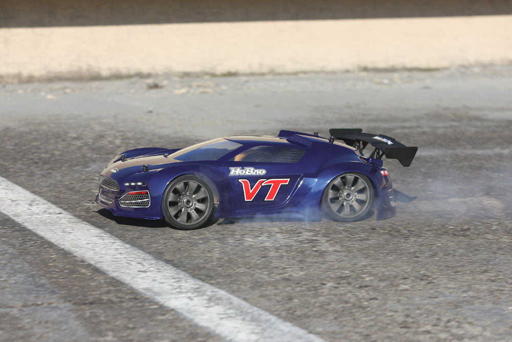 Hobao Hyper Vt Onroad RTR W/100A Esc 18Kg Servo, 2.4Ghz Radio - Blue HBVTE-C100BU