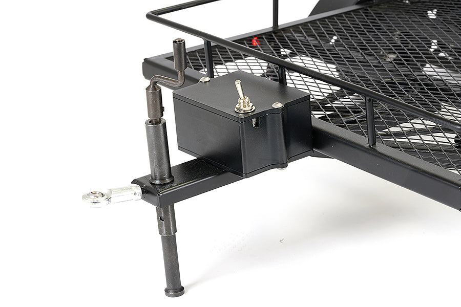 FASTRAX SCALE DUAL AXLE TRUCK CAR TRAILER w/RAMPS & LEDs