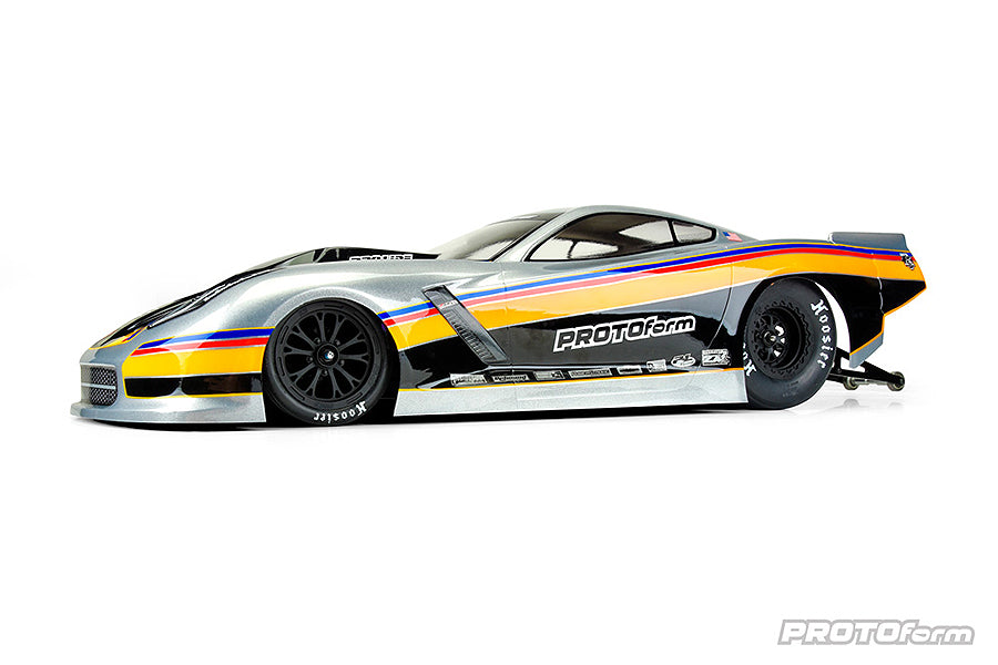 Pro-Line Protoform Chevrolet Corvette C7 Pro-Mod Drag Body For Slash PL1571-40