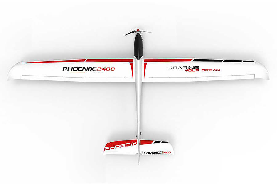 Volantex Phoenix 2400Mm Glider W/Abs Fuselage Artf V759-03