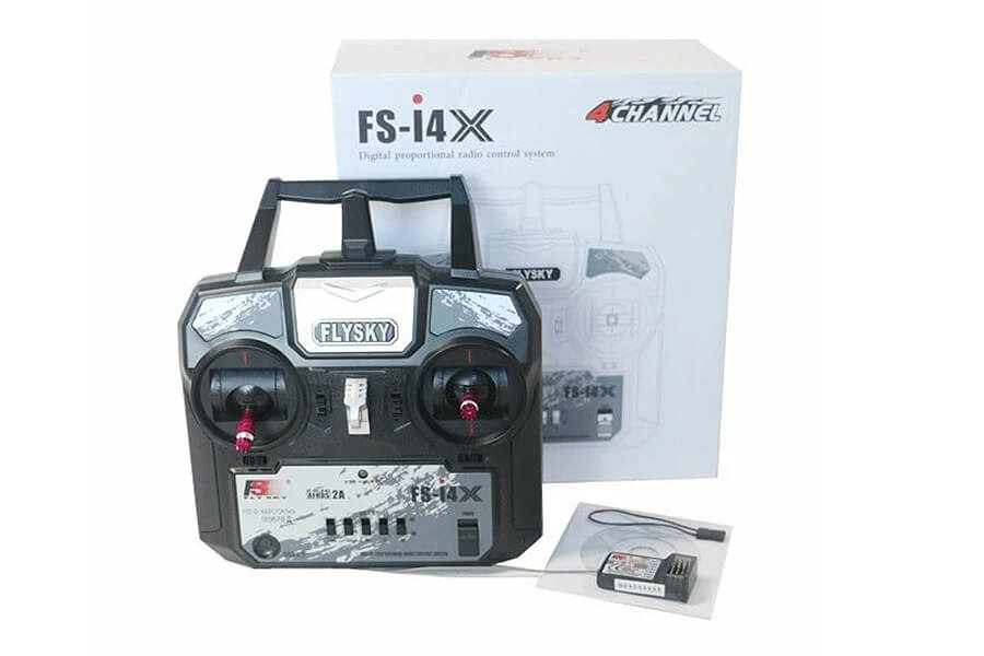 SkyFly Flysky Fs-I4X 4Ch 2.4Ghz Radio System W/A6 Receiver Mode 1 FS-I4X-A6M1