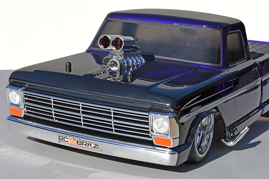 RPM CHROME SHOTGUN STYLE MOCK INTAKE & BLOWER