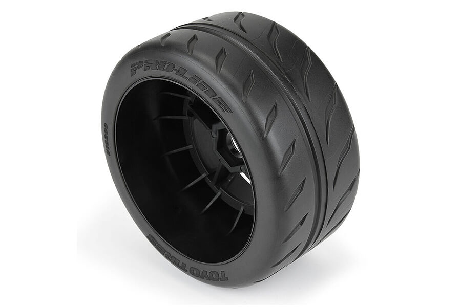 Pro-Line Proline Toyo Proxes 53Mm Wide S3 Belted Tyre / 2.9" Black 17Mm Wheel PRO1020010