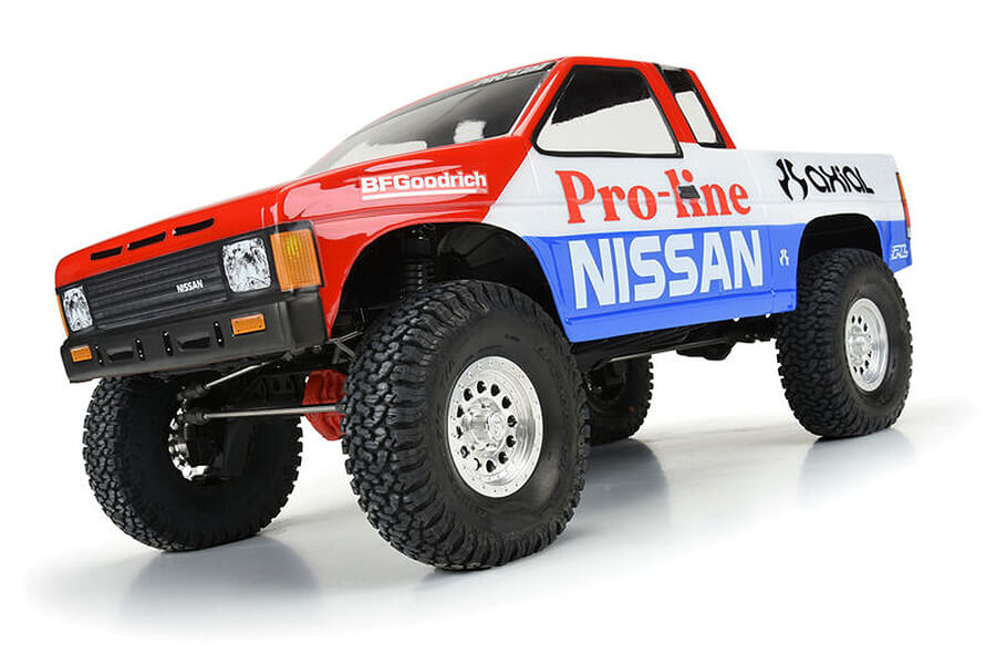 Pro-Line Proline 1/10 1987 Nissan Hardbody D21 Clear Body 12.3" (313Mm) Wb Crawlers PRO360800