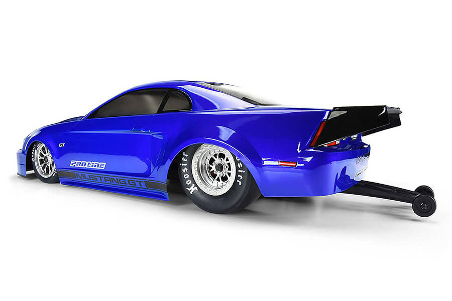 PROLINE 1999 FORD MUSTANG CLEAR DRAG BODY FOR 22S/DR10