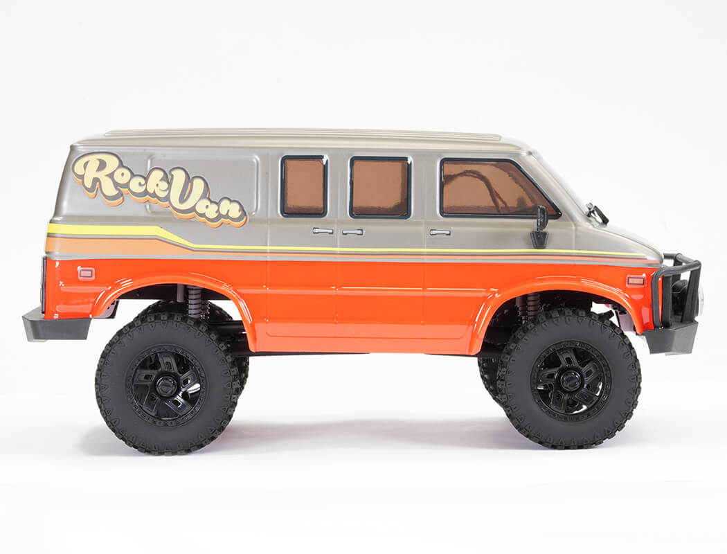 FTX Outback Mini Xp Rock Van 1:18 Trail Ready-To-Run Grey FTX5480GR
