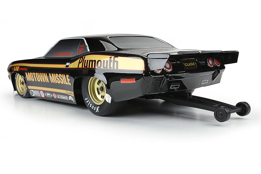 PROLINE 1972 PLYMOUTH BARRACUDA MOTOWN MISSILE TOUGH BLACK