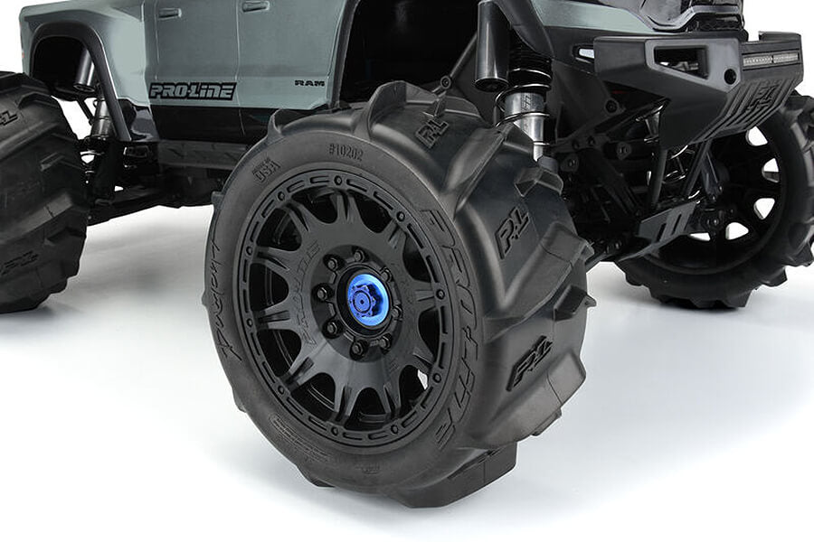 Pro-Line Proline Dumont Paddle Sand/Snow On 5.7" Raid Black Wheels PRO1020210