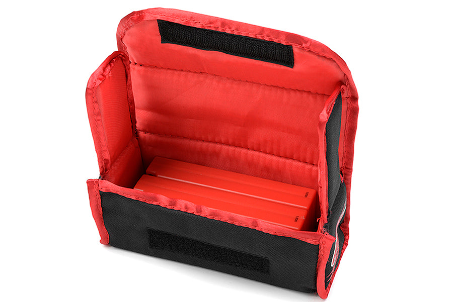 Corally Lipo Safe Bag For 2 Pcs 2S Hard Case Batterypacks C-90242