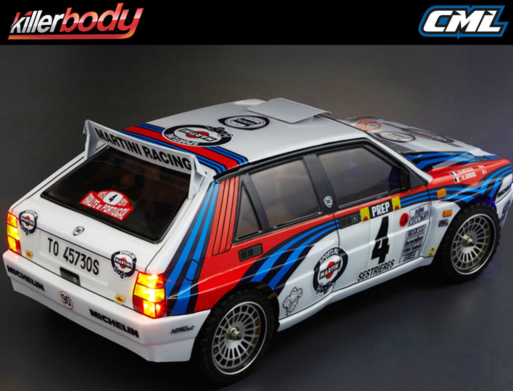 Killerbody Lancia Delta Hf Integrale 190Mm Finished Body Rally KB48248