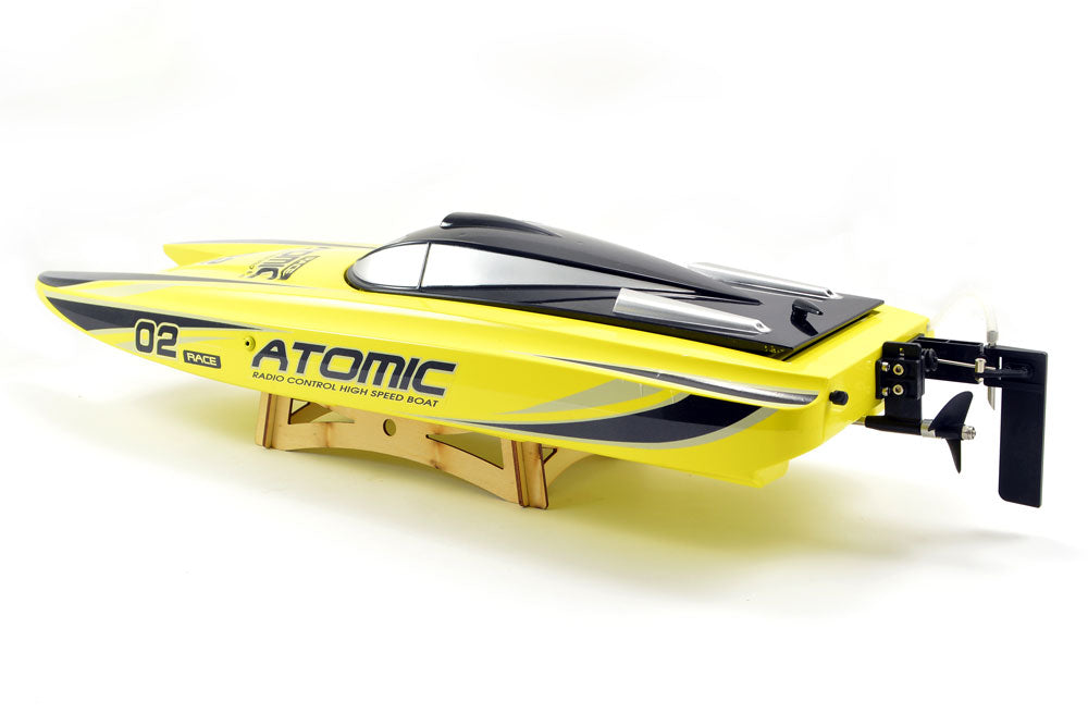 Volantex Racent Atomic 70Cm Eu B/Less Raceboat Rtr Combo(Yel) (European Plug) V792-4YCE