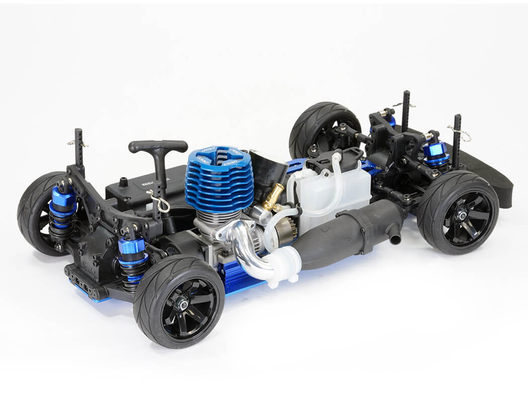 FTX Banzai 1/10 Street/Drift Nitro 4Wd RTR - Blue Ftx5534B
