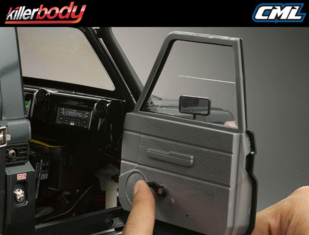 KILLERBODY TOYOTA LAND CRUISER LC70 MOVABLE DOORS/WINDOW UPGRADE