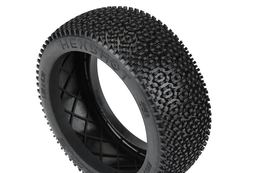 Pro-Line Proline 'Hex Shot' S4 Soft 1/8 Buggy Tyres W/Closed Cell PRO9073204
