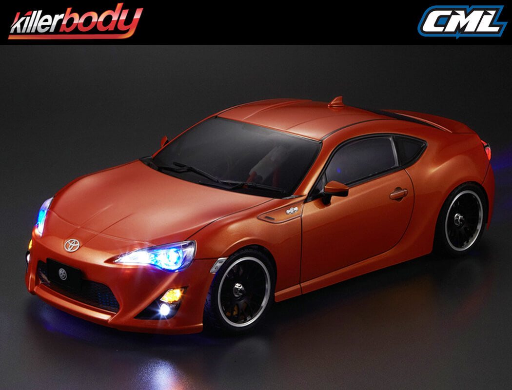 Killerbody Toyota 86 190Mm Clear Body KB48566