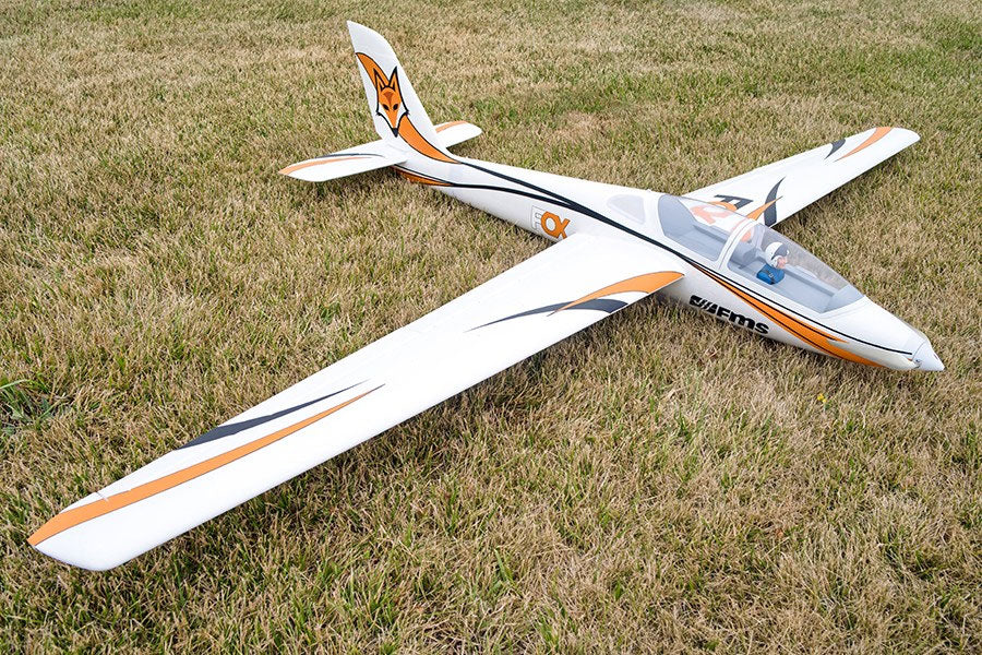 FMS 3000MM FOX GLIDER ARTF w/o TX/RX/BATT (XT90 PLUG)
