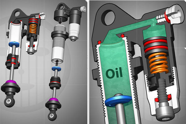 Gmade Xd Piggyback Shock 103Mm (2) GM21007