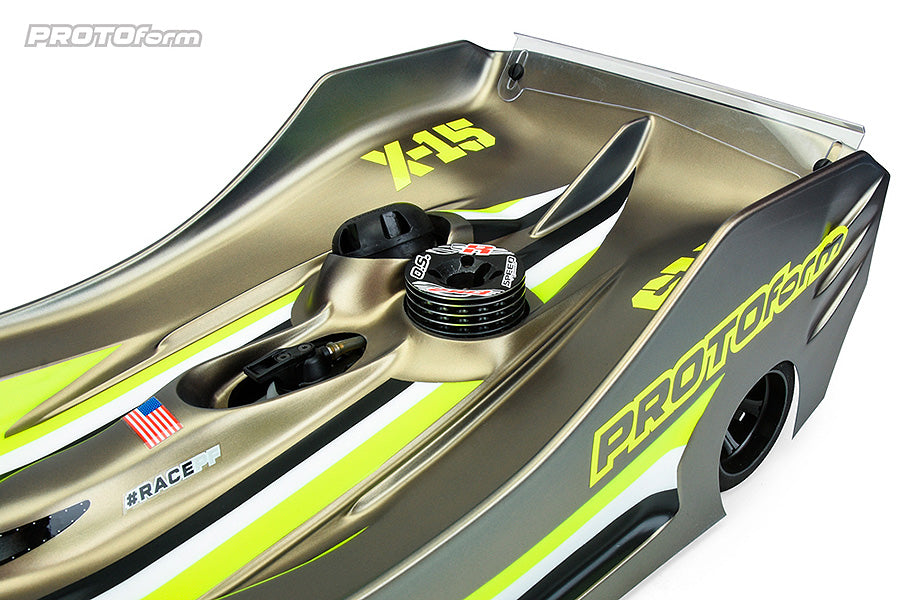 Pro-Line Protoform X15 Body For 1/8Th On Road - Pro-Lite Weight PL1569-25