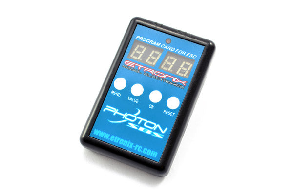 ETRONIX PHOTON 1/8 COMBO W/3.5D 2150KV MOTOR/120A ESC