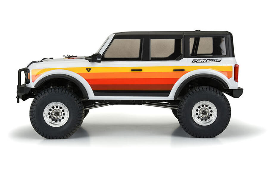 Pro-Line Proline 2021 Ford Bronco Clear Body Set + Acc (313Mm) PRO357000