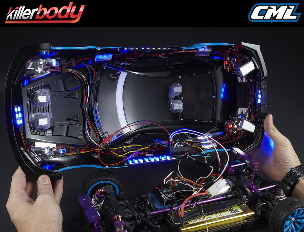 KILLERBODY LED UNIT SET WITH CONTROL BOX (12 LEDS/DIA:3M)