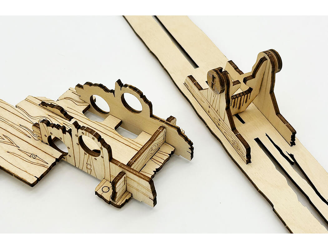 Crawler Park Basic Kit 1/18 & 1/24 - 2 Obstacles TWDKIT0006-2