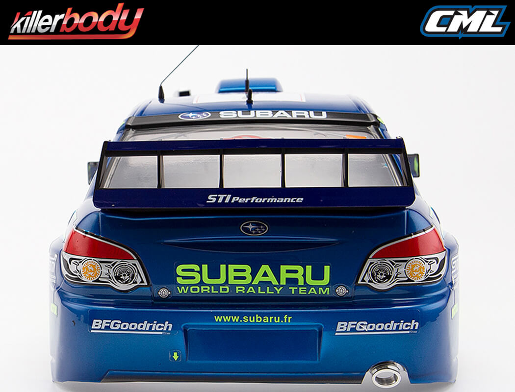 Killerbody Subaru Impreza Wrc 2007 Painted Blue Body Kit KB48762