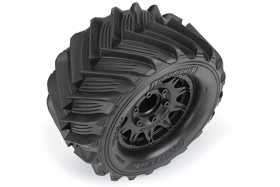 Pro-Line Proline Demolisher 2.8" Tyres Raid Blk 6X30 R/Hex 12Mm Wheel PL10196-10