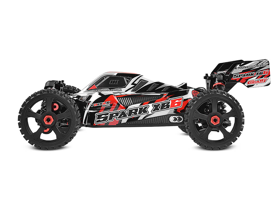 Corally Spark Xb6 6S Brushless Basher Buggy Roller - Red C-00485-R