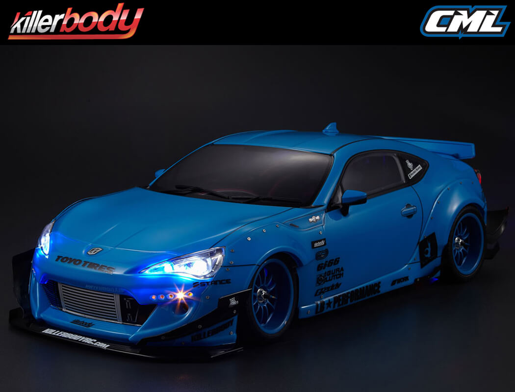 KILLERBODY WIDE BODY FULL KIT NO.1 - TOYOTA 86 & SUBARU BRZ