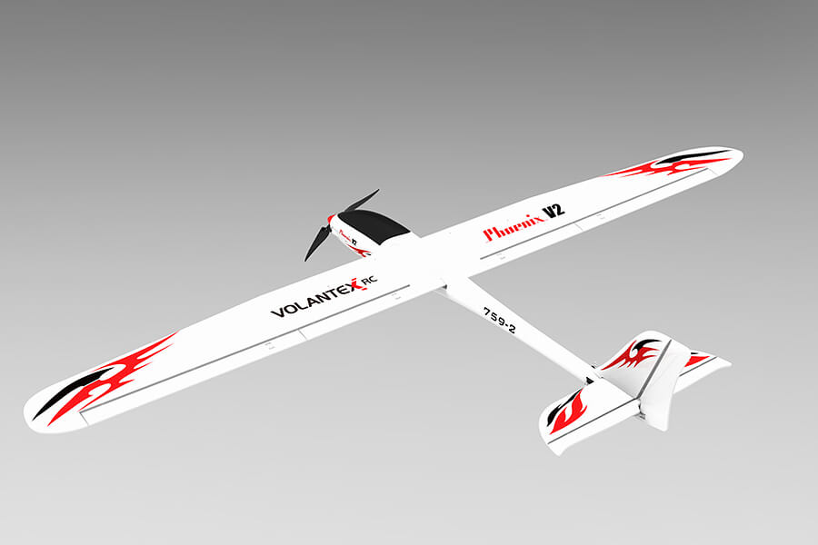 Volantex Phoenix V2 2000Mm Glider W/Abs Fuselage Artf V759-02