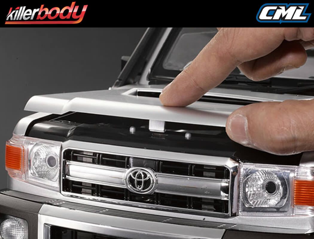 KILLERBODY TOYOTA LAND CRUISER LC70 MOVABLE HOOD UPGRADE SET