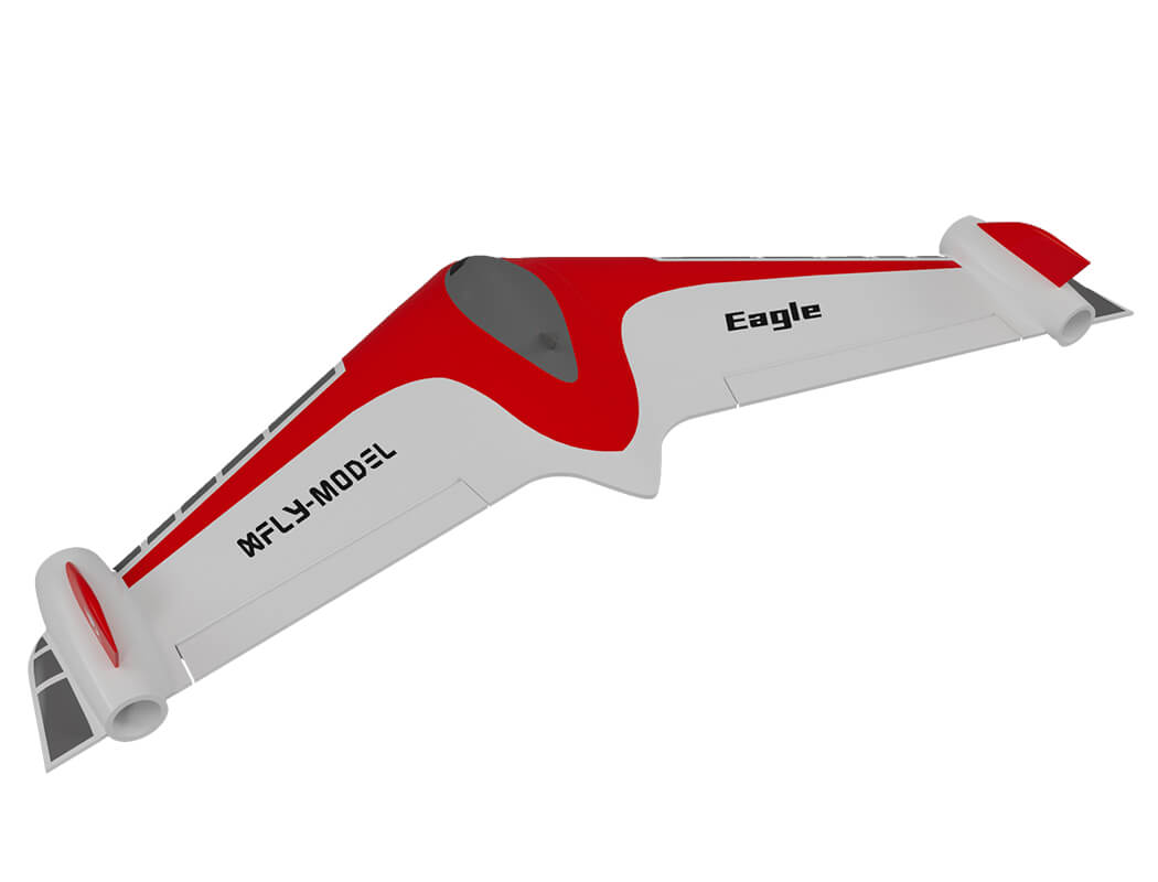 X-Fly Xfly Eagle 40Mm Edf Flying Wing With Gyro - Red (XF115PG-R)